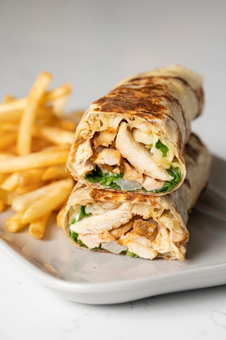 Chicken or Beef Wrap