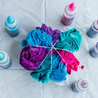 Tie and Dye session